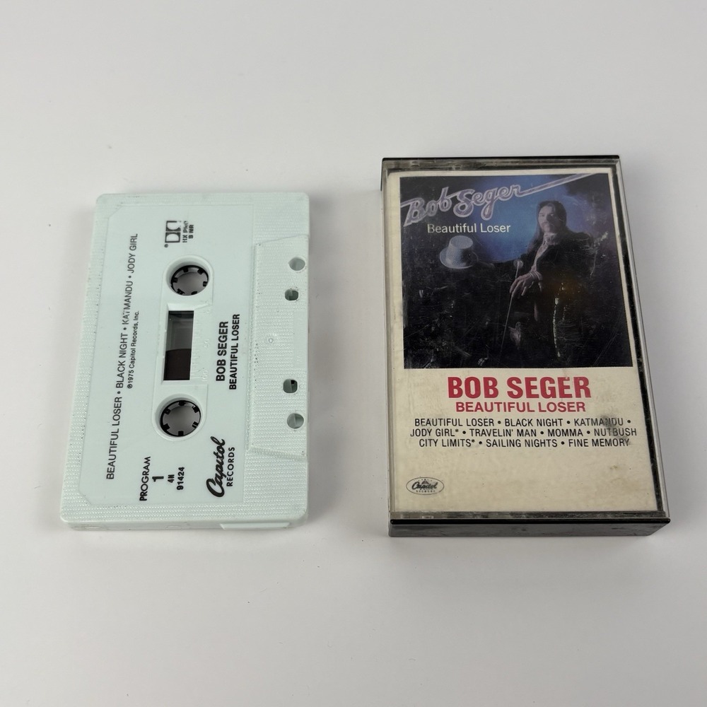 Bob Seger Beautiful Loser Cassette Tape, Capitol Records - Picture 4 of 4